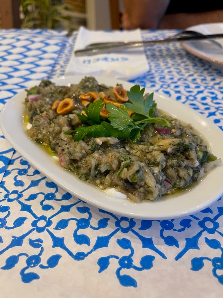 Eggplant Salad at Greco